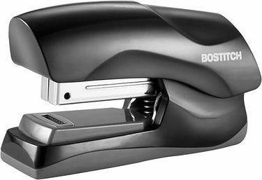 Bostitch Office Robustes Heftgerät, 40 Blatt Kapazität, kein Marmeladen, halber Streifen, passt in die Handfläche, für Klassenzimmer, Büro oder Schreibtisch, schwarz